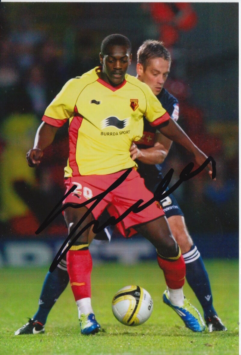 WATFORD HAND SIGNED MARVIN SORDELL 6X4 Photo Poster painting.