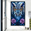 Owl-11CT Stamped Cross Stitch 40*70cm/15.75*27.56in(Big Size) tapestrymarket