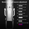 COB+LED Mini Keychain Flashlight USB Rechargeable for Camping Fishing Walking