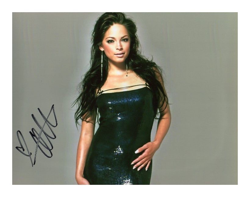 KRISTIN KREUK AUTOGRAPHED SIGNED A4 PP POSTER Photo Poster painting PRINT 5