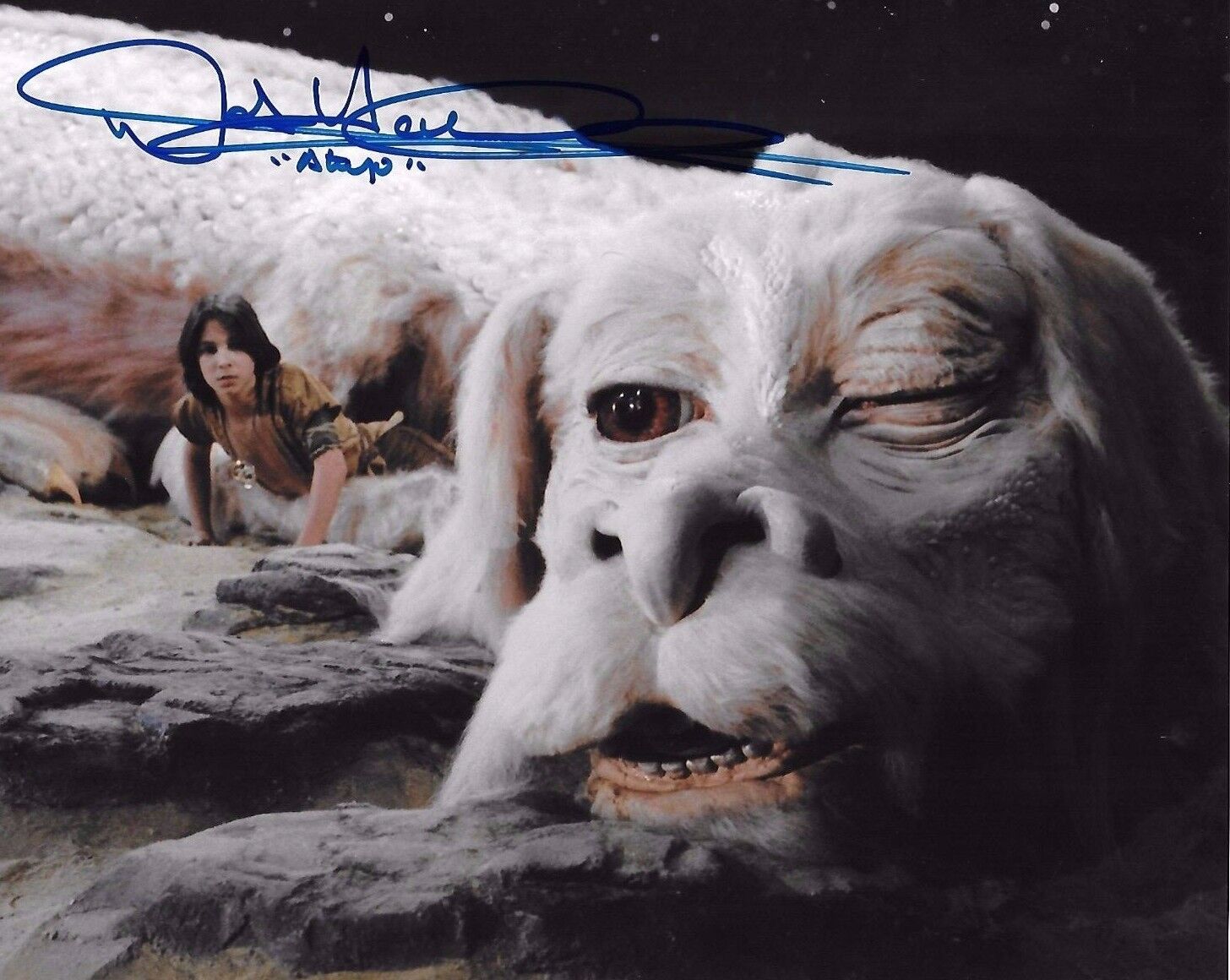 Noah Hathaway Signed 8x10 Photo Poster painting - The NeverEnding Story - STUNNING!!! H220