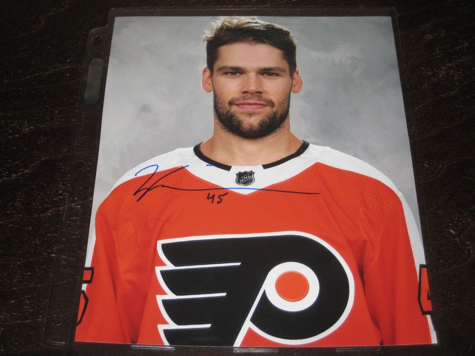 WILL O'NEILL autographed PHILADELPHIA FLYERS 8X10 Photo Poster painting LEHIGH VALLEY PHANTOMS