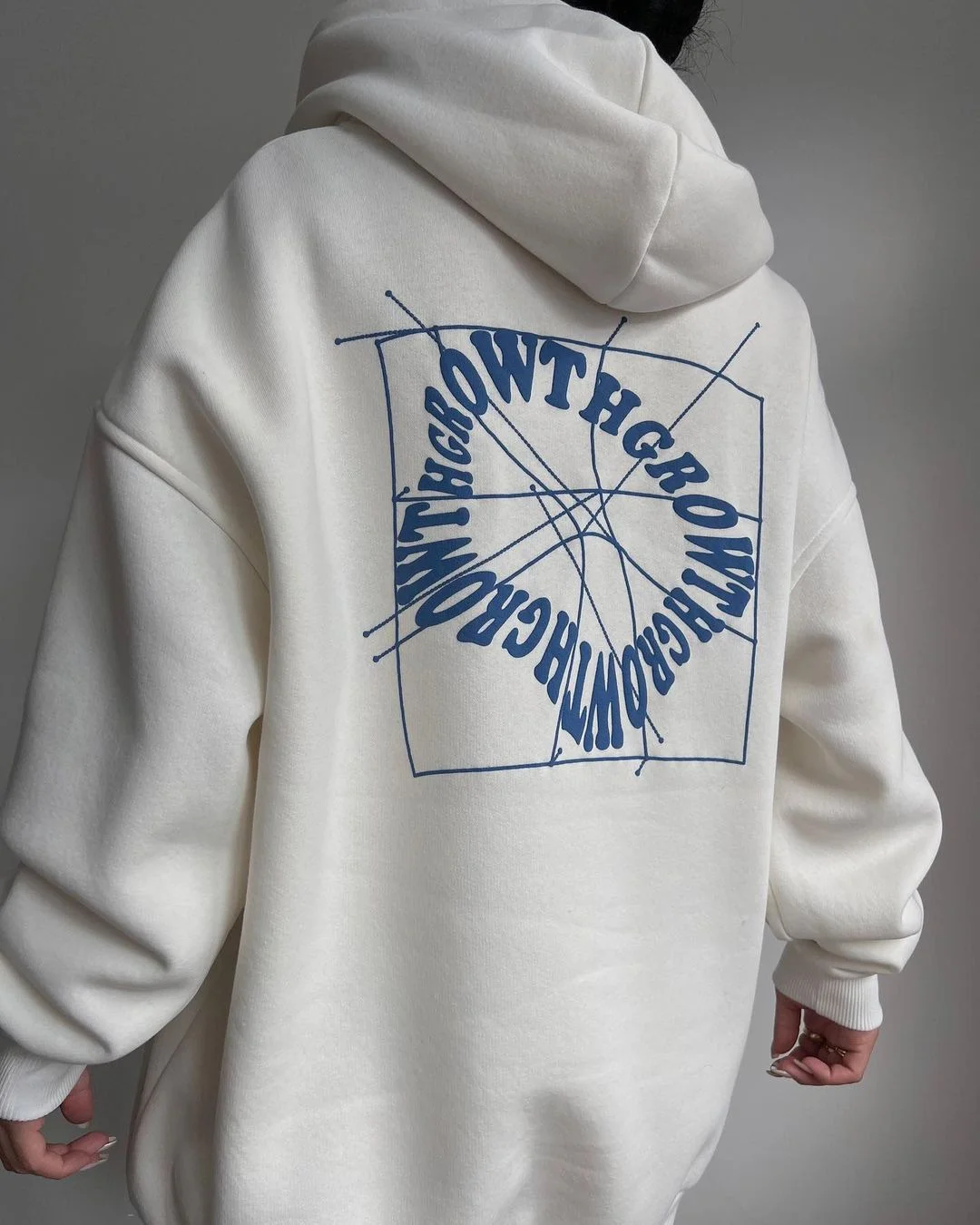 Nigikala Nigikala Women's Casual Fashion Letter Prints With Long-Sleeved Hooded Hoodie Women