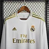 2019/2020 Retro Long Sleeve Real Madrid Home Football Shirt 1:1 Thai Quality