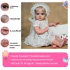 17'' Nathalia Realistic Reborn Baby Girl with ''Heartbeat'' and Coos, Reborn Collectible Toddler Baby Doll - RBBI-Myrebornbabydoll® Myrebornbabydoll®