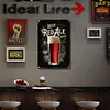 Irish  red ale - Panneaux en &eacute;tain m&eacute;tallique(20*30cm/30*40cm)