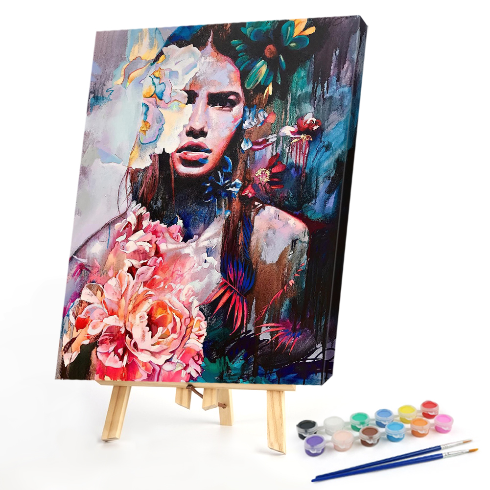 

40*50CM - Paint By Numbers - Woman, 501 Original