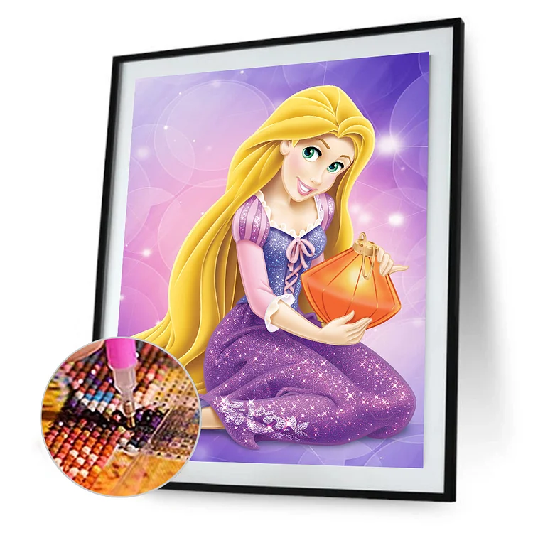 Full Round Drill Diamond Painting - Disney Character Silhouette