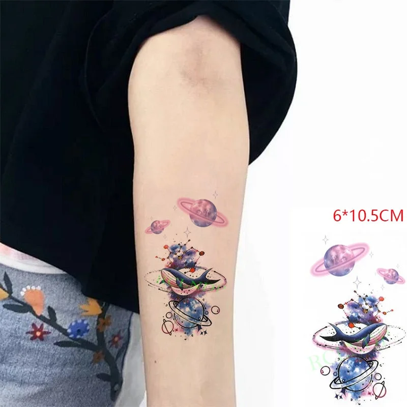 Waterproof Temporary Tattoo Sticker Wings Feather Small Element Fake Tatto Flash Tatoo Hand Arm Chest Art for Kids Men Women