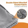 USB Heated Hand Warmers Pouch 3 Heat Settings for Camping Fishing Skiing Hiking