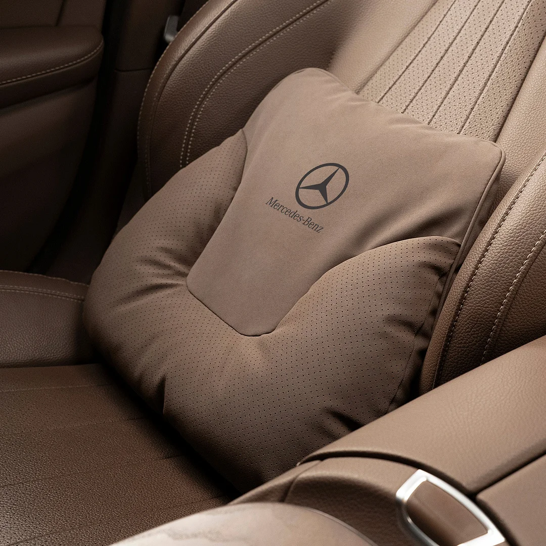 🔥Hot sale🔥Car high-end 6D ergonomic design lumbar headrest set