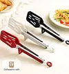 Pince de cuisine antid&eacute;rapante en silicone