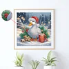 Diamond Painting-DIY Crystal Rhinestone Christmas Duck