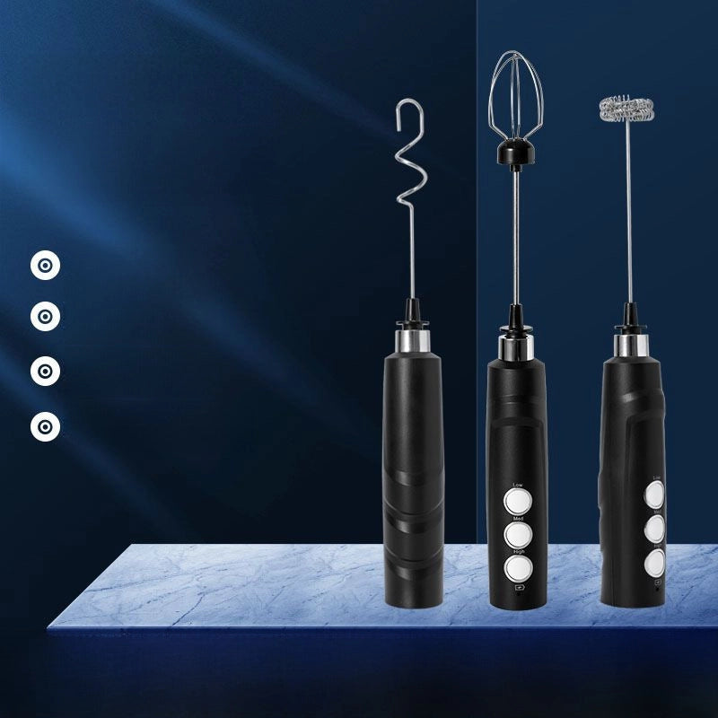 Electric Egg Beater Milk Milk Frother Coffee Frother Handheld Wireless Egg White Cream Cake Mixer