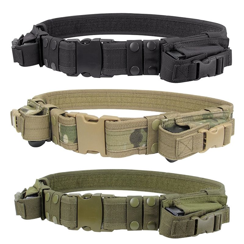 Men's Tactical Outdoor Multifunctional Alloy Buckle Belt