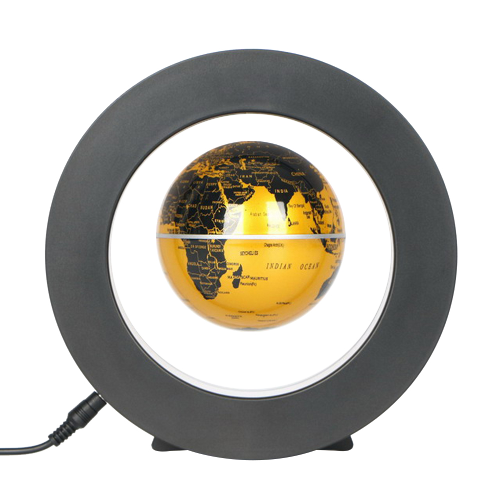 

O Magnetic Levitation Globe LED Anti Gravity Tellurion-Night Light, Black, 501 Original