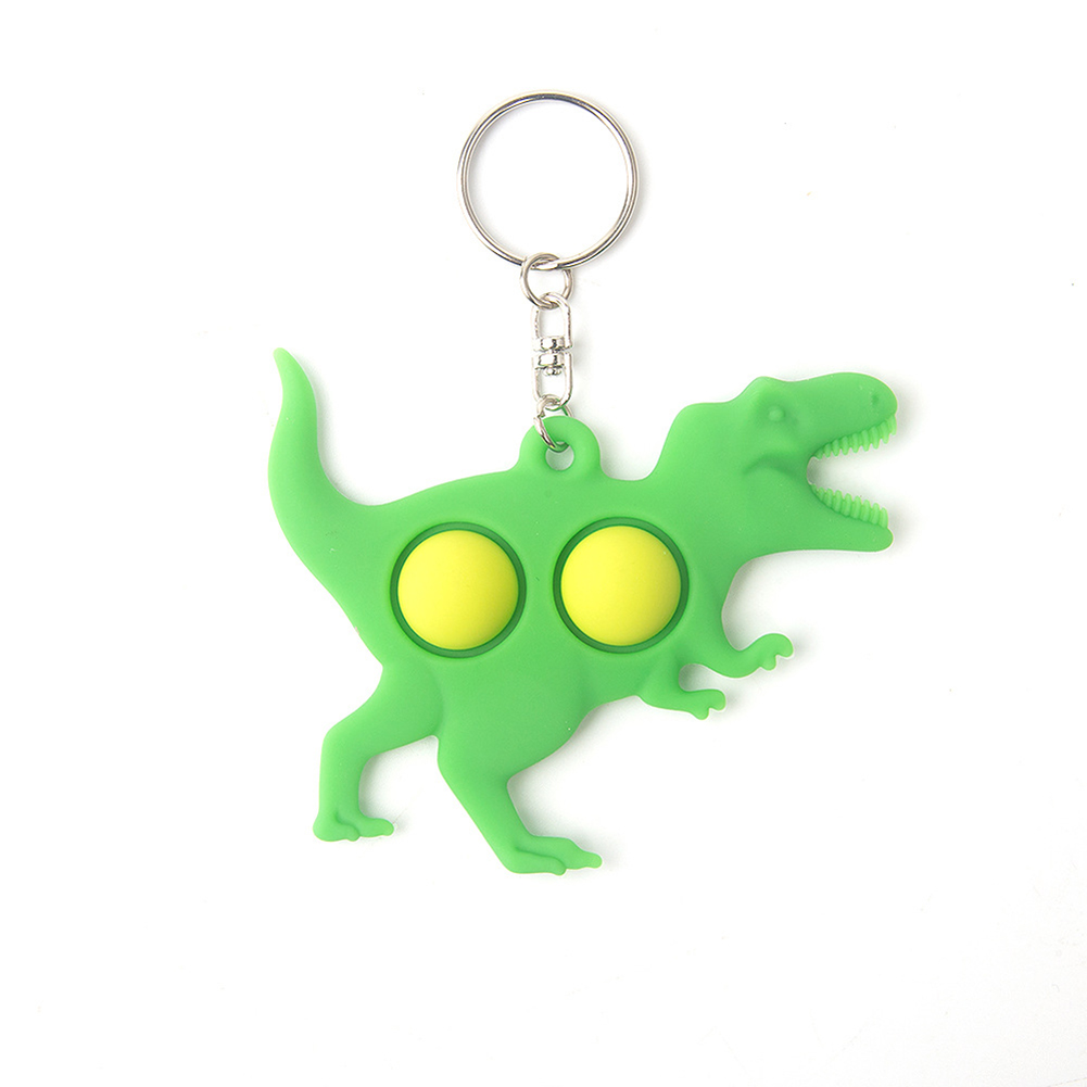 

Tyrannosaurus Green - Keychain Pendant, 501 Original