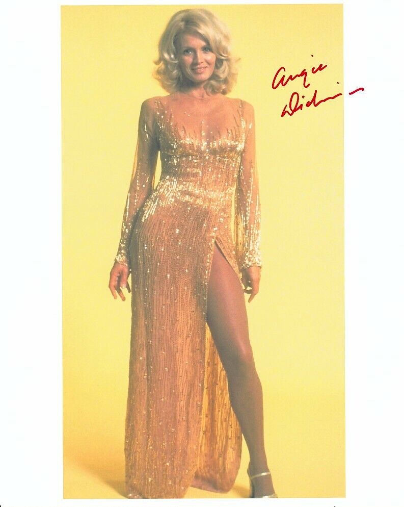 ANGIE DICKINSON hand-signed YOUNG SEXY LEGS 8x10 authentic w/ coa POLICE WOMAN