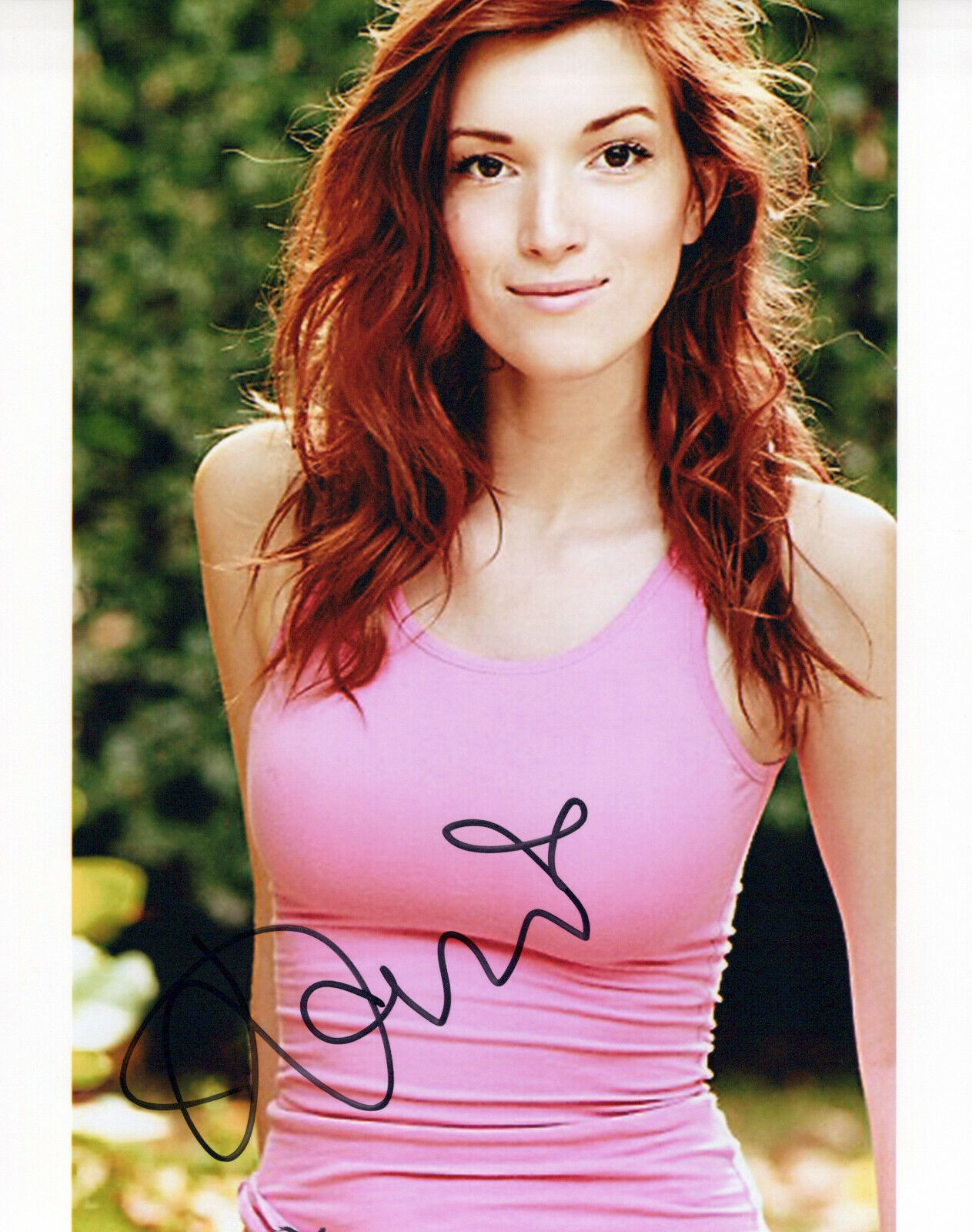 Dani Thorne glamour shot autographed Photo Poster painting signed 8x10 #2