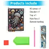 Jellyfish-Special Shaped Diamond Painting