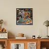 Tiger - speziell geformte Diamantmalerei - 30 * 30cm