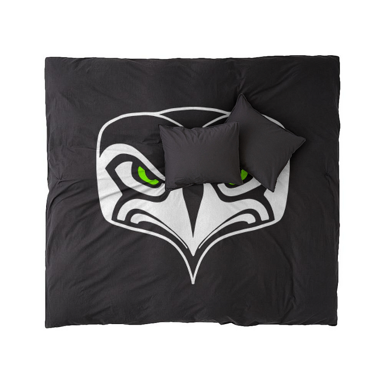Seattle Seahawks Are Watching You, Football Duvet Cover Set