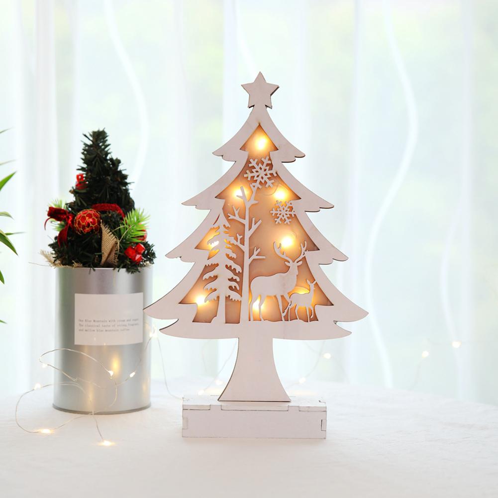 

Small Wooden Tree Shiny Hotel Window-Night Light, 501 Original