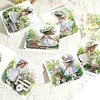 6pcs DIY Diamond Painting Greeting Card Set with Envelopes Rhinestone Diamond Art Mosaic Postcards for Birthdays Thanksgiving & Special Occasion