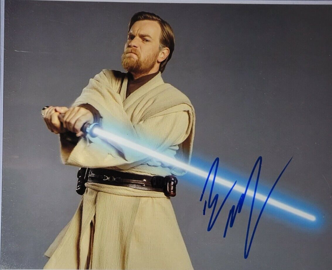 Ewan McGregor Authentic Autographed 8x10 Photo Poster painting w/ COA