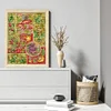 【SALE】Autumn Elements - 14CT Stamped Cross Stitch 34*46cm/13.39*18.11in