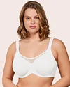 CoolComfort Plus Size Underwire Minimizer Bra – Wide Strap, Full Coverage, Cooling & Smoothing Unlined Bra