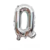 20PCS English Letters 16" Aluminum Film Golden Silver Rose Gold Balloons Birthday Party Decor