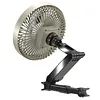 Rechargeable Car Cooling Fan 3 Speeds and 300 Degree Adjustable Vehicle Rear Headrest Fan for Sedan SUV RV Pickup Truck Van