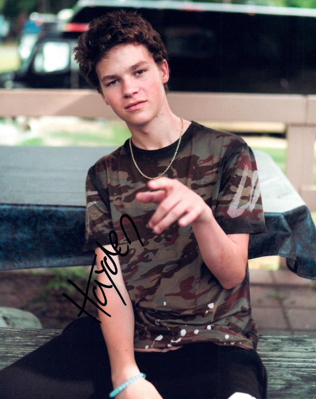 Hayden Summerall Signed Autographed 8x10 Photo Poster painting Chicken Girls Actor Musician COA