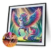 5D DIY Partial Special Shaped Drill Diamond Painting Kit Color Pegasus 30x30cm