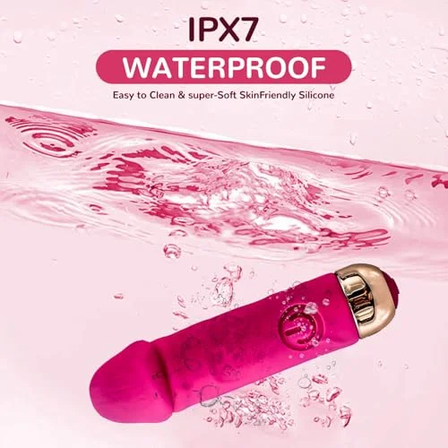 Velin – Smart Rose Bullet Vibrator With Dual Stimulation For Clitoral & G-spot Pleasure