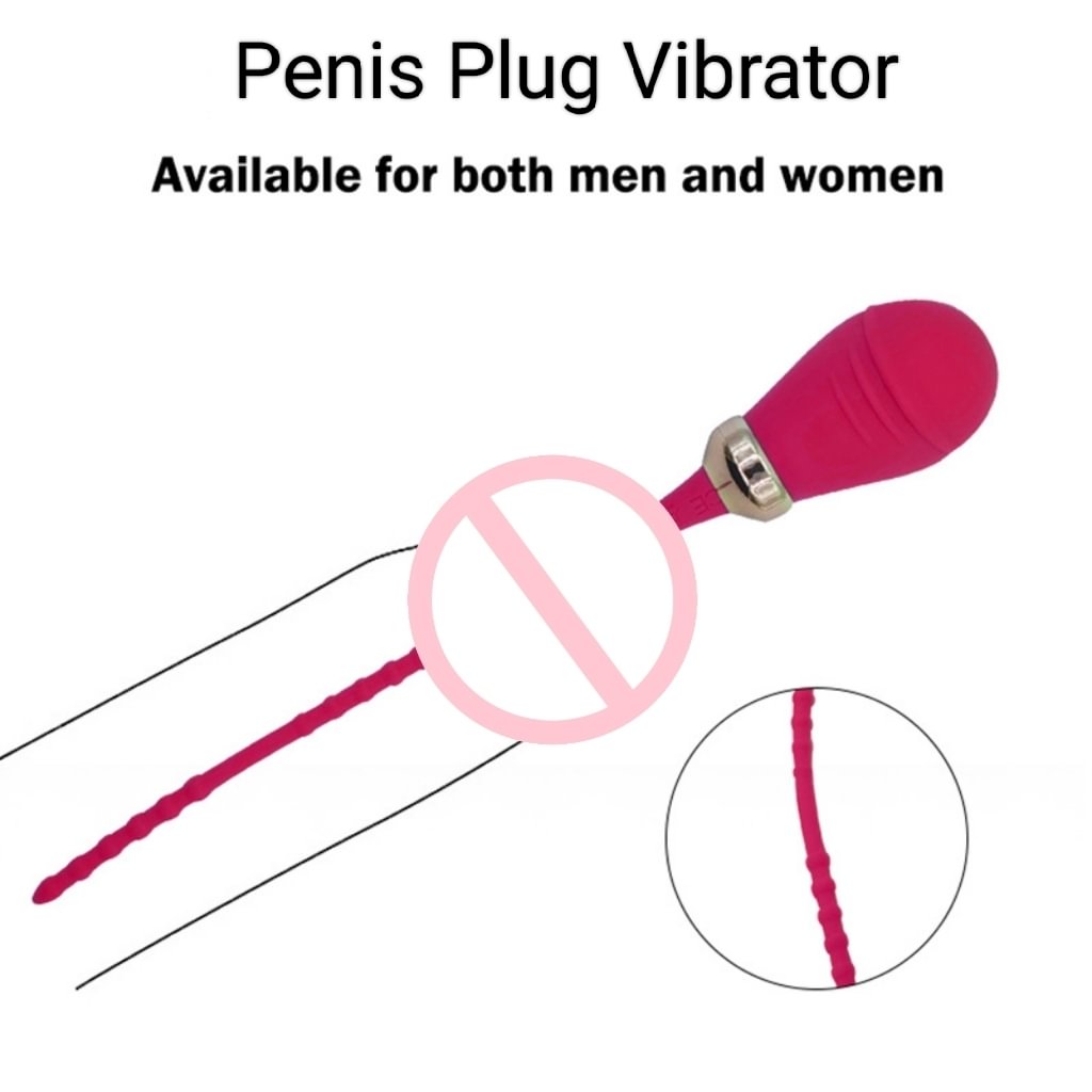 Wireless Remote Control Penis Plug Stick 10 Frequency Vibration 