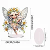 Diamond Painting Acrylic Double-sided Effect Fairy Ornament Kit for Decoration