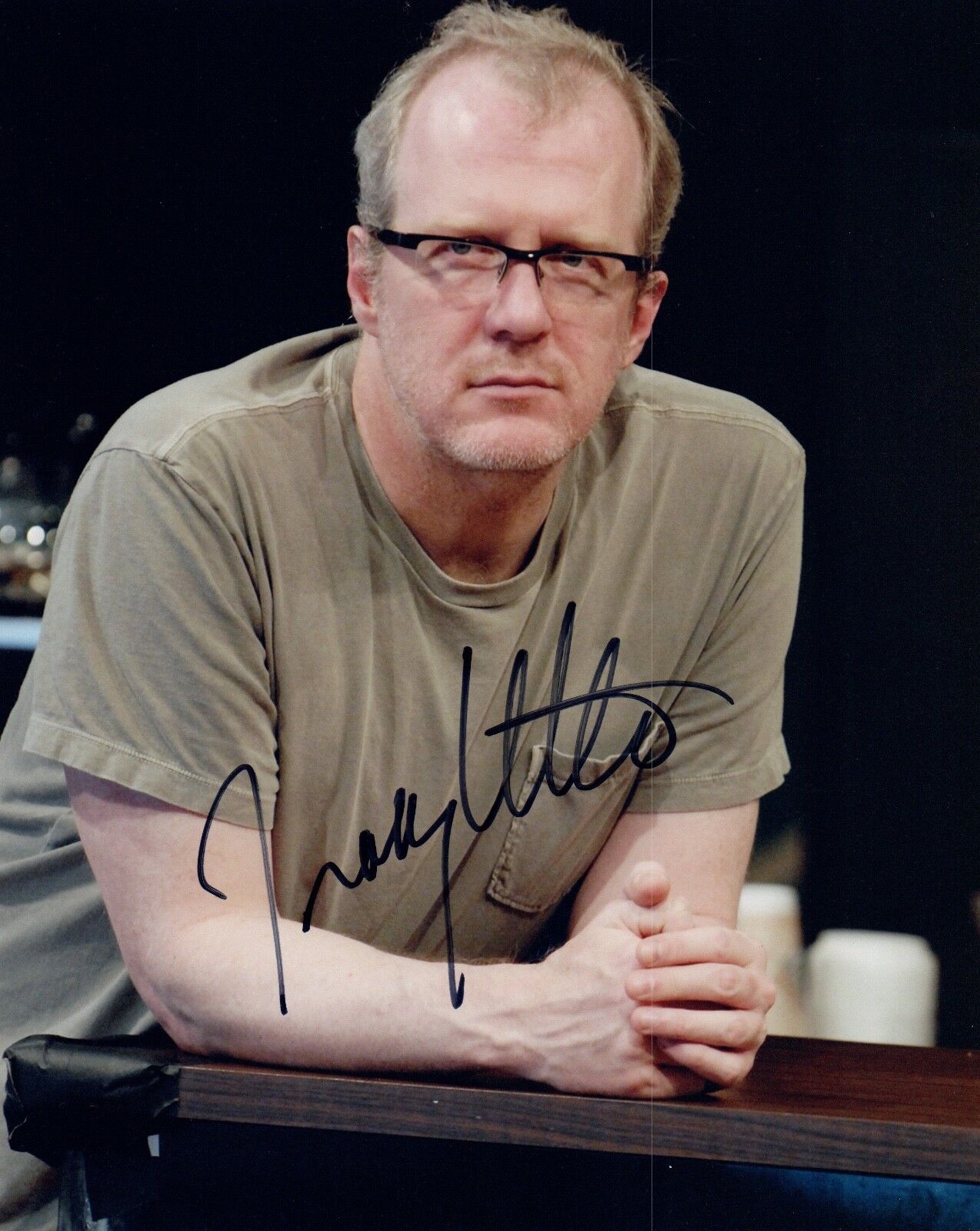 Tracy Letts Signed Autographed 8x10 Photo Poster painting August: Osage County Writer COA VD