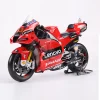 1/6 Ducati Large Scale 2022 Lenovo Racing Team No. 63 Simulation Alloy Motorcycle Model Collection