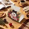Hat for Snowman DIY Pearl Diamond Painting PU Cover Tissue Holder Kit Pearl Art Painting Decoration for Home & Gifts
