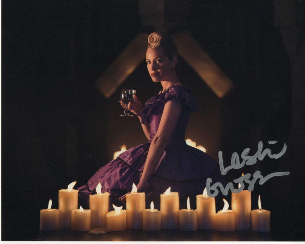 LESLIE GROSSMAN SIGNED AUTOGRAPH 8X10 Photo Poster painting - MARGARET AMERICAN HORROR STORY AHS