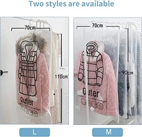 Hanging Vacuum Storage Bags(Order now and get a free electric suction pump!)