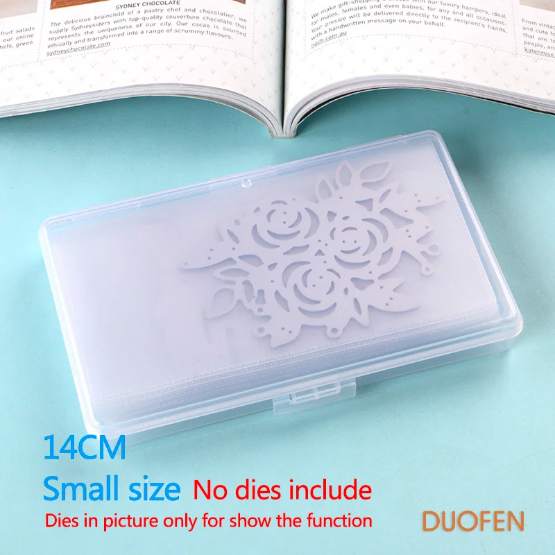 Nigikala CUTTING DIES 14CM-18CM Cutting dies storage book BOX PLUS PVC book easy for handling & protecting your cutting dies