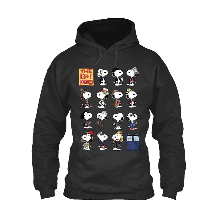 The 13 1 Dogtors, Snoopy Classic Hoodie