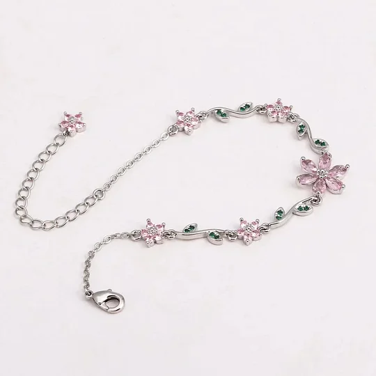 Women’s Floral Sparkle Bracelet