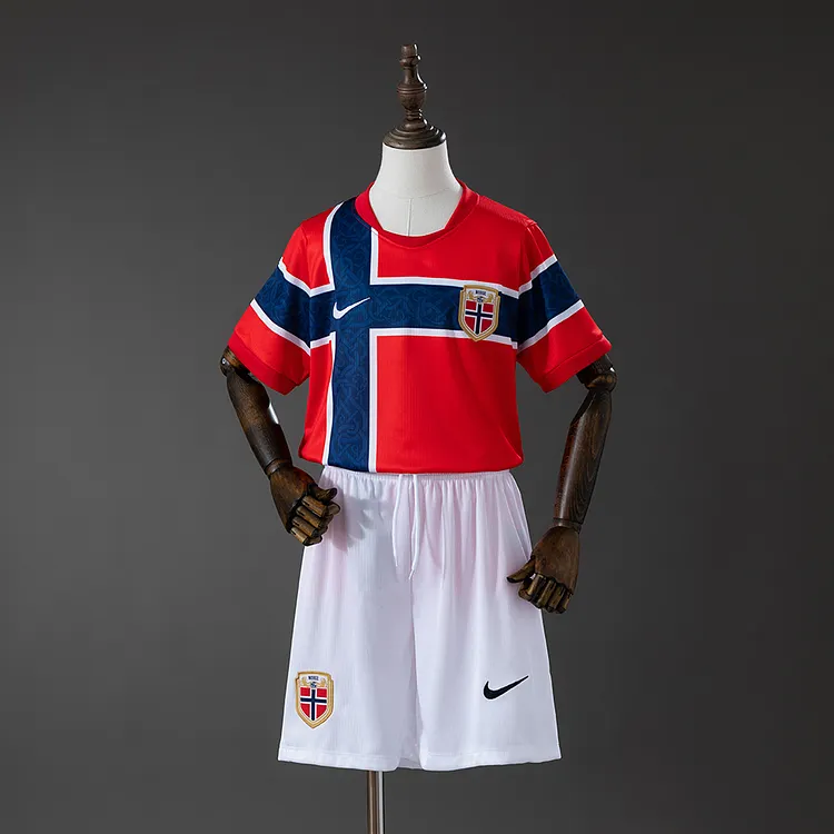 Kids Norway 2026 World Cup Home Jersey 1:1 Thai Quality