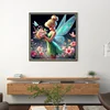 Tinker Bell-Full Embroidery 3 Strands 11CT Stamped Cross Stitch-40*40CM