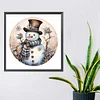 Diamond Painting-DIY Full Round Drill Snowman