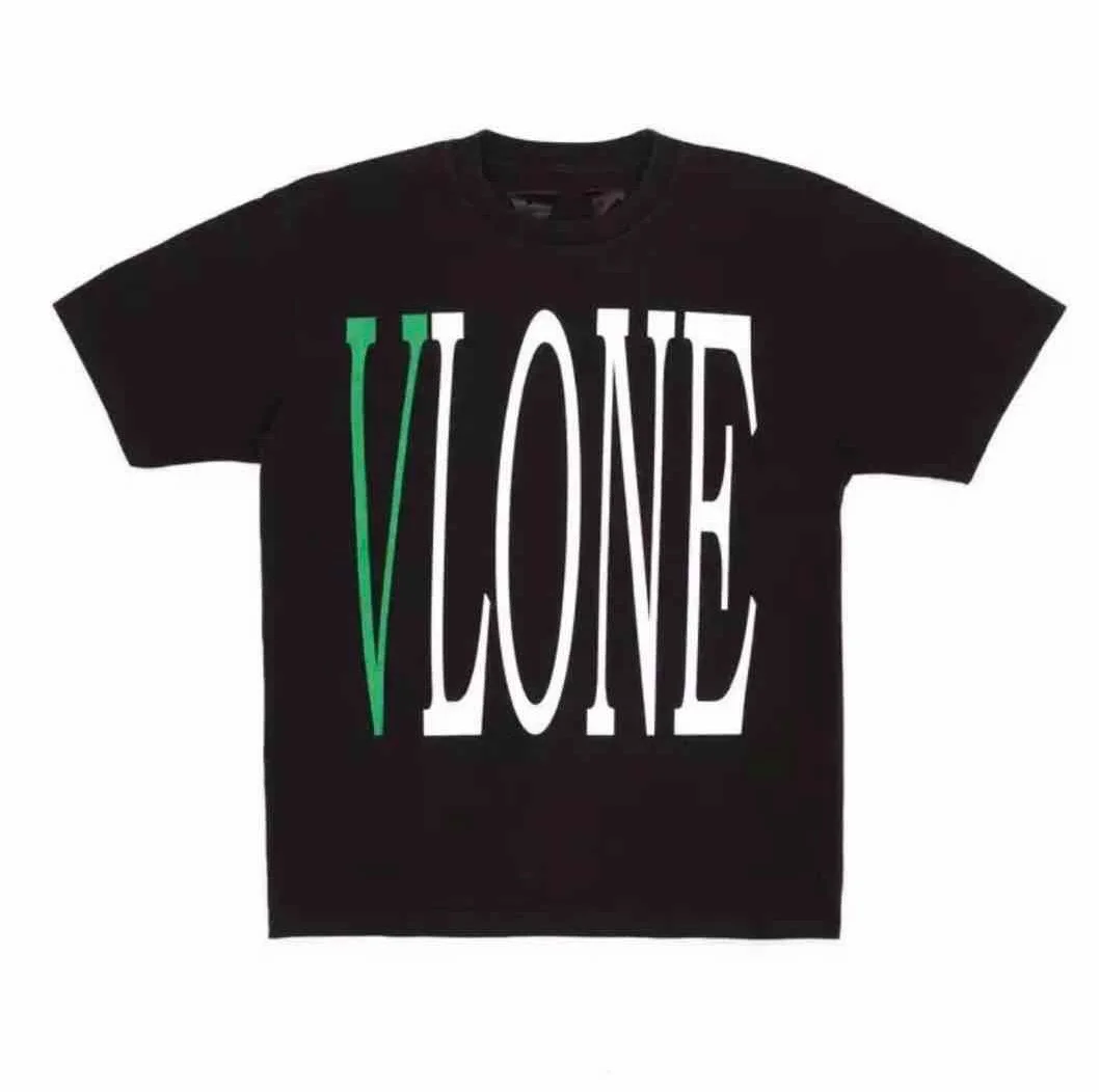 VLONE Short Sleeve Loose T-shirt Couple High Street Hip Hop